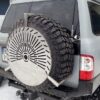 Grill na rezervne koleso