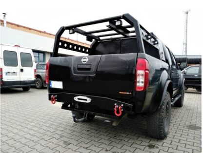 Zadný pevnostný nárazník Nissan Navara D40