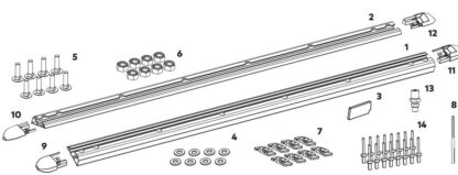 YAKIMA LNL KIT NISSAN NAVARA NP300 - Image 3