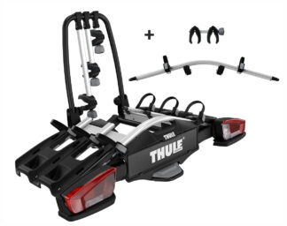 THULE VELOCOMPACT 3 + ADAPTÉR - nosič 4 bicyklov na ťažné zariadenie