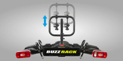 BUZZRACK SCORPION LITE 2 + ADAPTER - nosič 3 bicyklov na ťažné zariadenie - Image 3