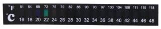 YAKIMA ROADSHOWER STICK-ON THERMOMETER