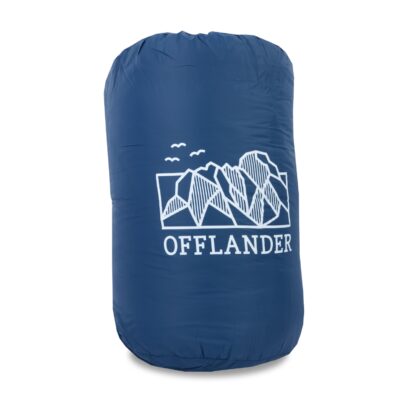 OFFLANDER MIĘKKI KOC PLED KEMPINGOWY GRANATOWY 200 x 140 - Image 9