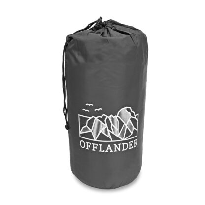 OFFLANDER WODOODPORNY KOC PLED KEMPINGOWY SZARY 200 x 140 - Image 9