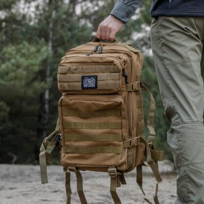 OFFLANDER PLECAK TURYSTYCZNY SURVIVAL 43L KHAKI - Image 6