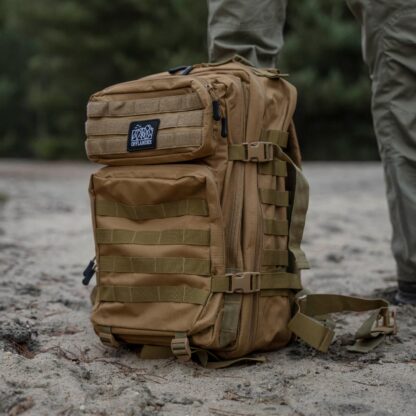 OFFLANDER PLECAK TURYSTYCZNY SURVIVAL 43L KHAKI - Image 8