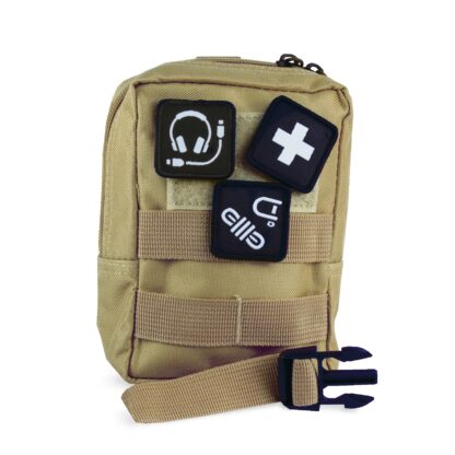 OFFLANDER SASZETKA TAKTYCZNA UNIWERSALNA MOLLE Z RZEPEM KHAKI - Image 2