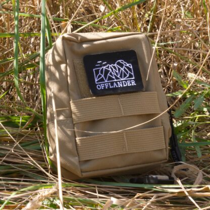 OFFLANDER SASZETKA TAKTYCZNA UNIWERSALNA MOLLE Z RZEPEM KHAKI - Image 3