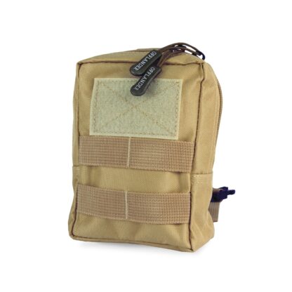 OFFLANDER SASZETKA TAKTYCZNA UNIWERSALNA MOLLE Z RZEPEM KHAKI - Image 8