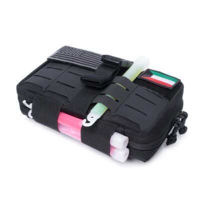 OFFLANDER SASZETKA TAKTYCZNA MOLLE Z RZEPEM NA POWERBANK I KABLE KHAKI - Image 9