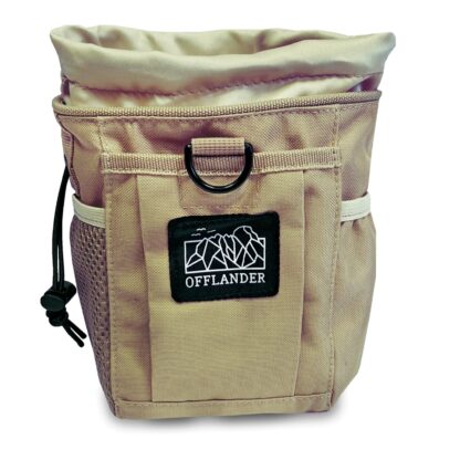 OFFLANDER SASZETKA TAKTYCZNA MOLLE Z RZEPEM OTWARTA KHAKI - Image 11