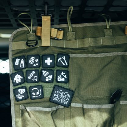 OFFLANDER ORGANIZER UNIWERSALNY DO SAMOCHODU OFFROAD CZARNY - Image 3