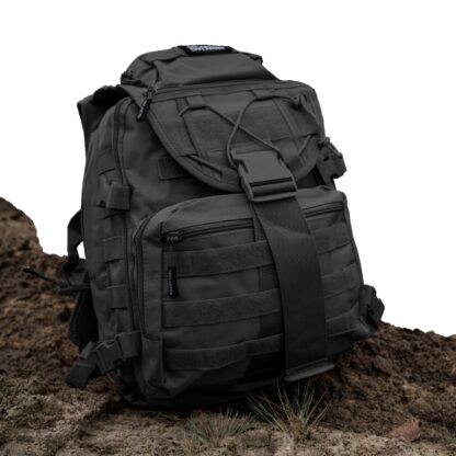 OFFLANDER PLECAK TURYSTYCZNY SURVIVAL HIKER 25L CZARNY - Image 9